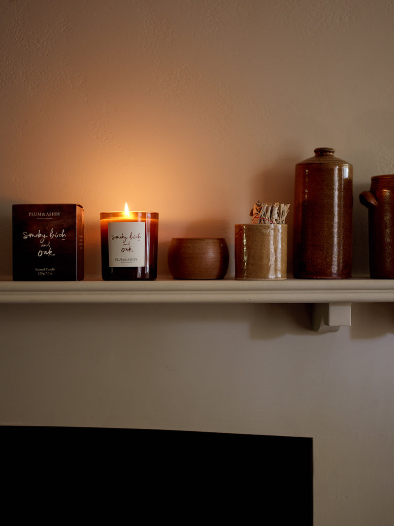 Smoky Birch & Oak Candle