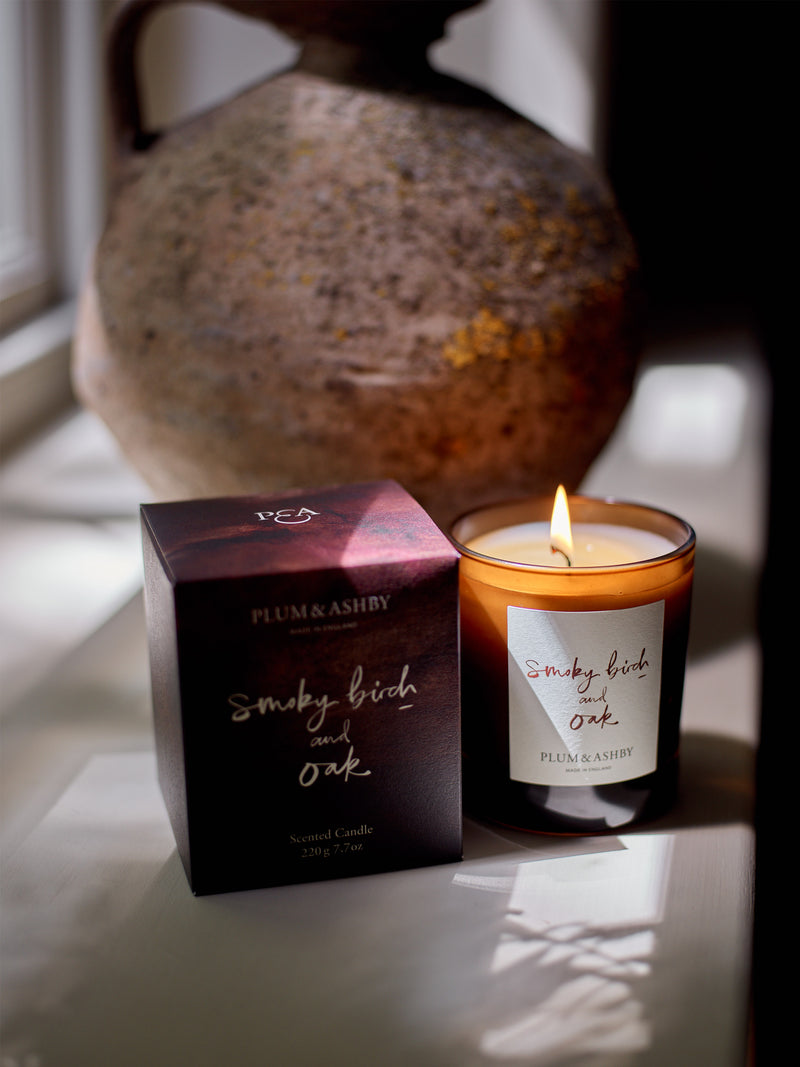 Smoky Birch & Oak Candle