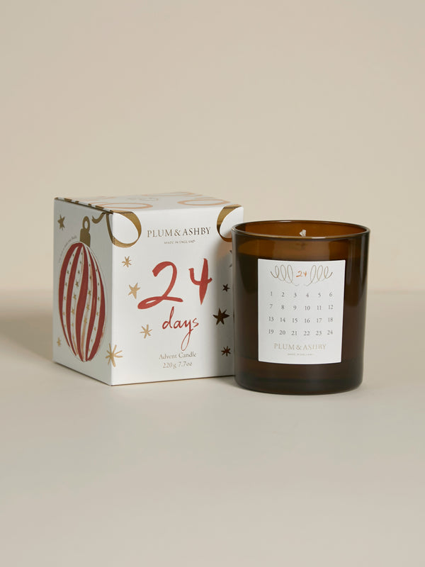 Advent Candle Cedarwood and Pine Needles