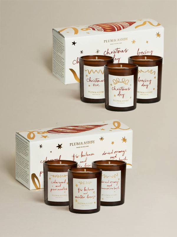 Christmas Votive Gift Set & Winter Votive Gift Set