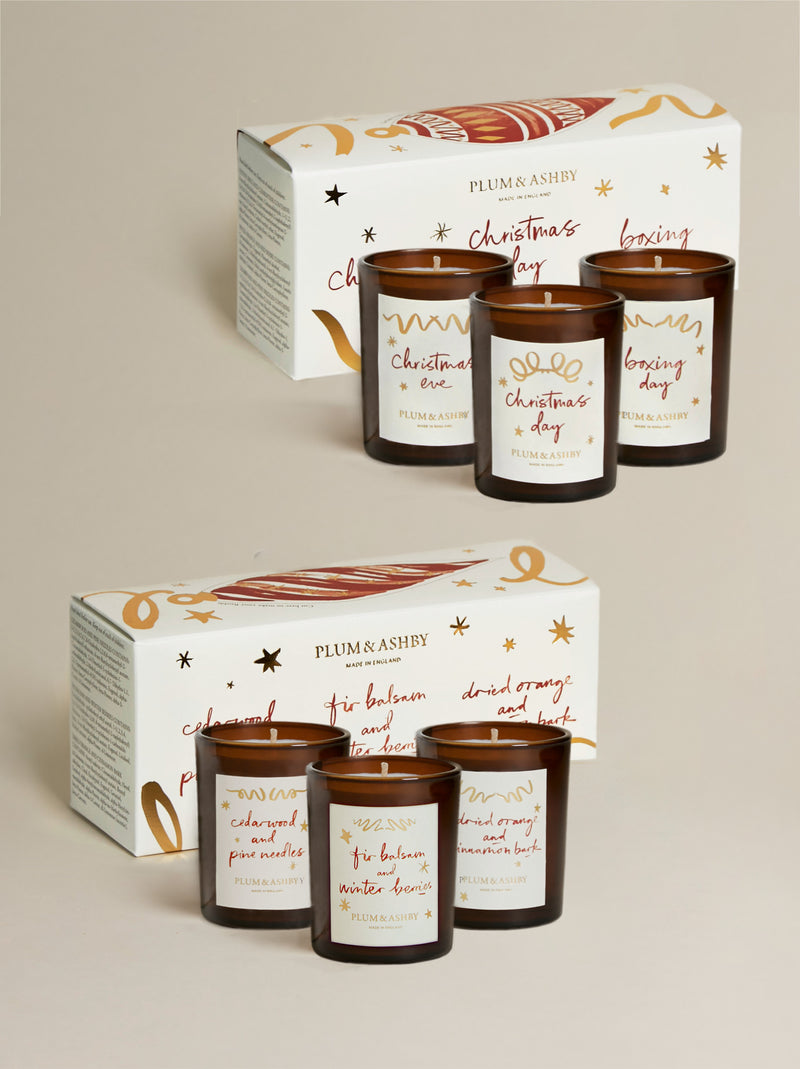 Christmas Votive Gift Set & Winter Votive Gift Set