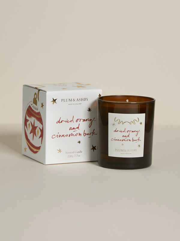 Dried Orange & Cinnamon Bark Candle