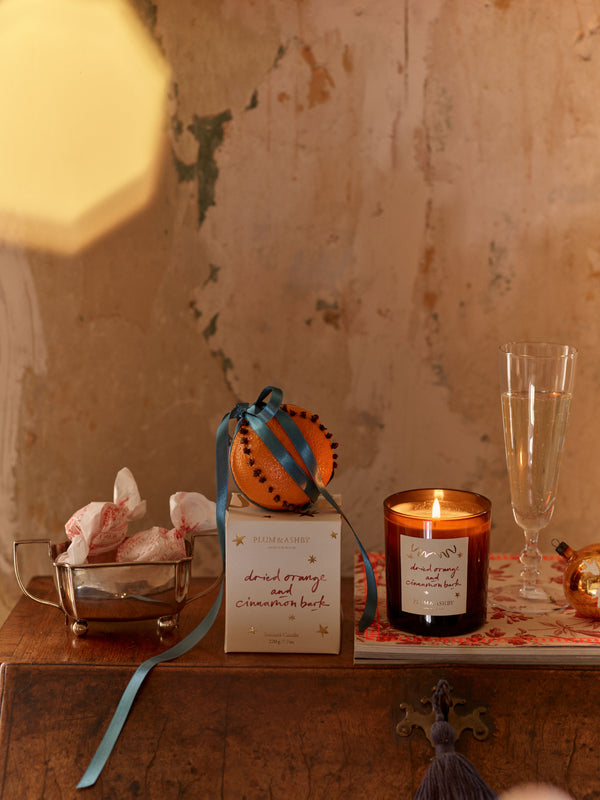 Dried Orange & Cinnamon Bark Candle
