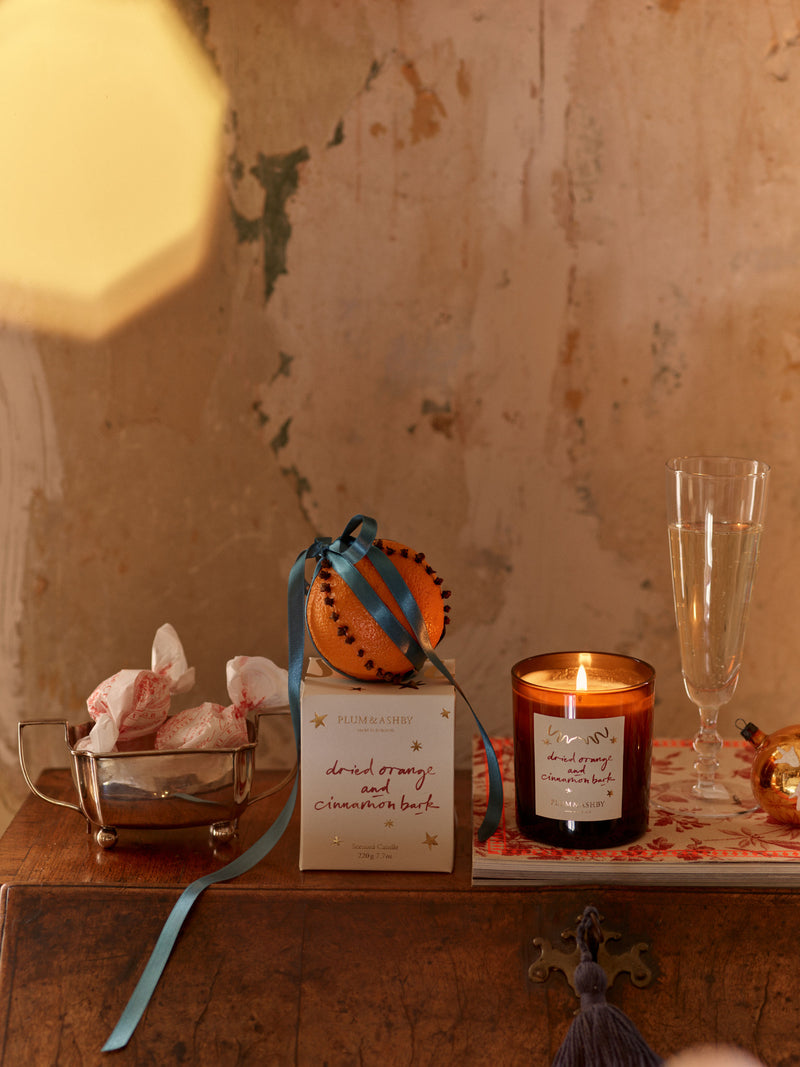 Dried Orange & Cinnamon Bark Candle