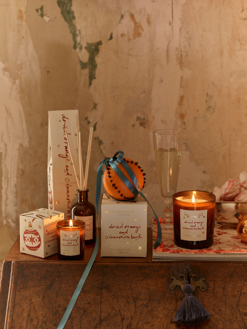 Dried Orange & Cinnamon Bark Candle