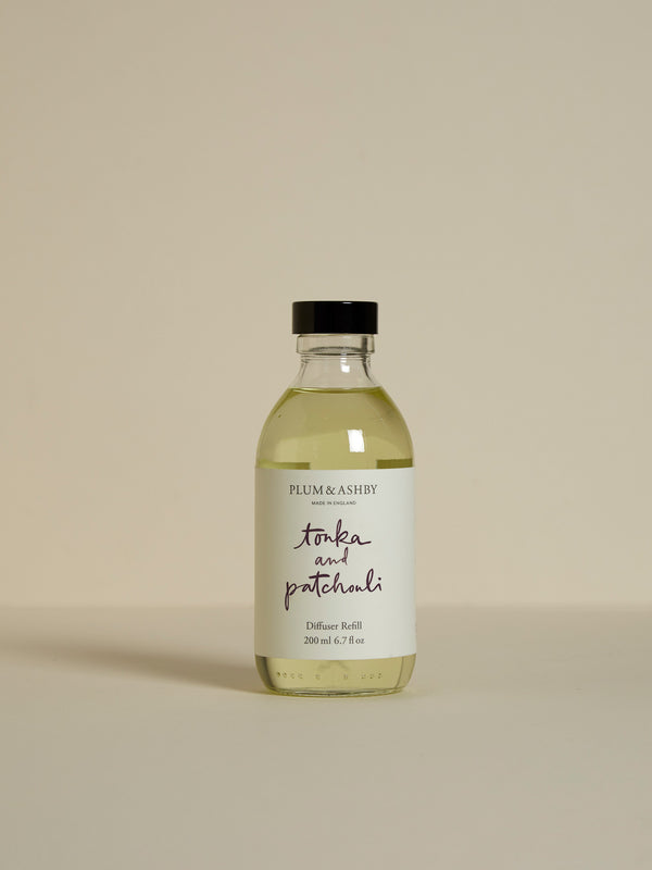 Tonka & Patchouli Diffuser Refill & Reeds (200ml)