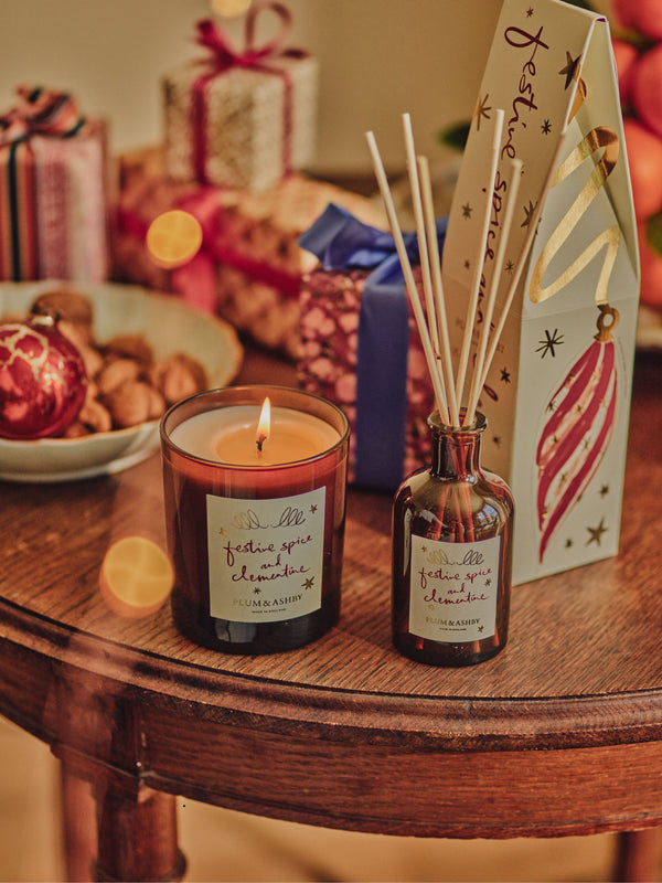 Festive Spice & Clementine Candle