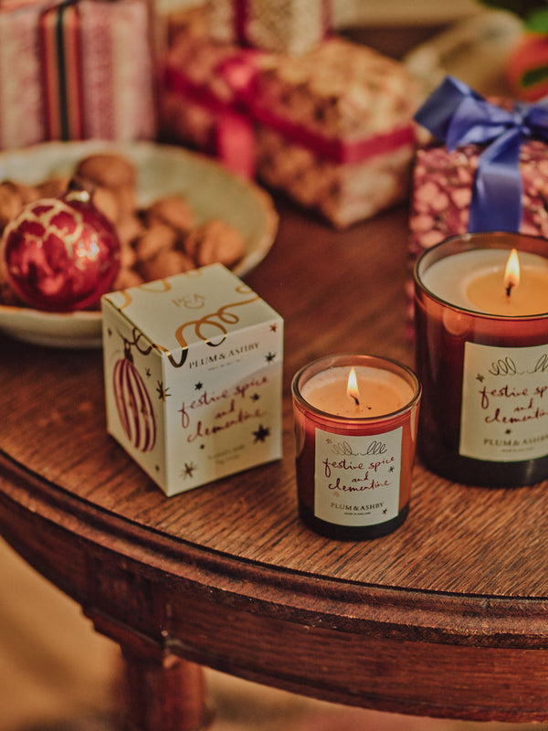 Festive Spice & Clementine Votive