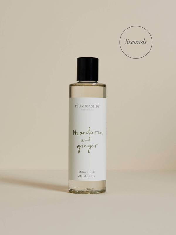Mandarin & Ginger Diffuser Refill & Reeds (200ml) - Seconds