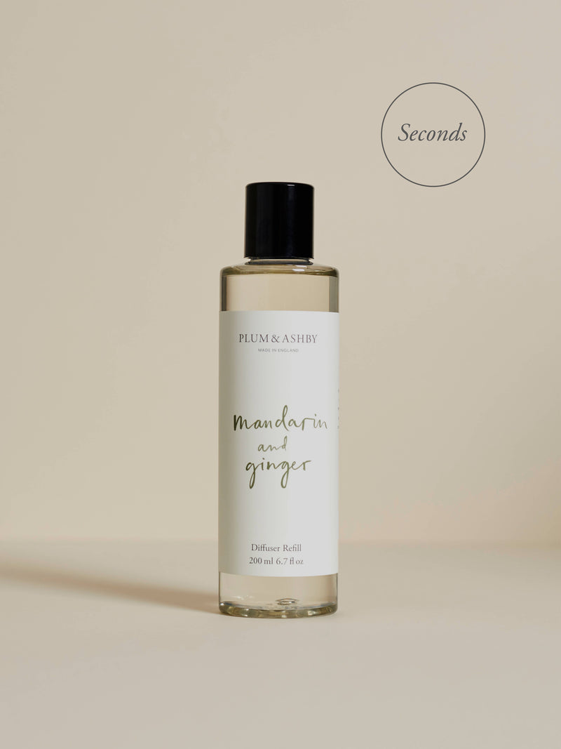 Mandarin & Ginger Diffuser Refill & Reeds (200ml) - Seconds