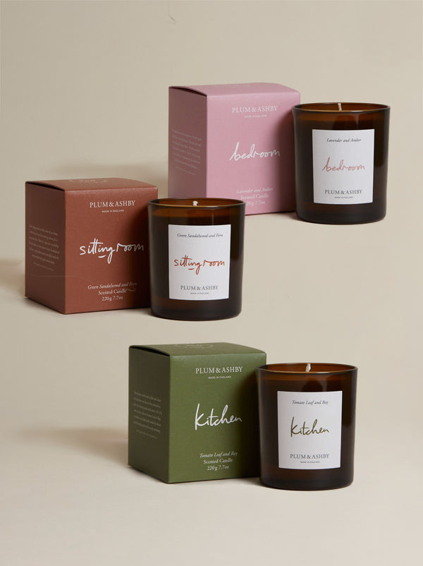 Room By Room Candle Trio Set