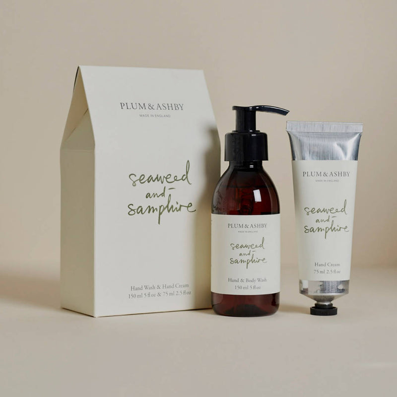 Seaweed & Samphire Wash and Hand Cream Duo Gift Set