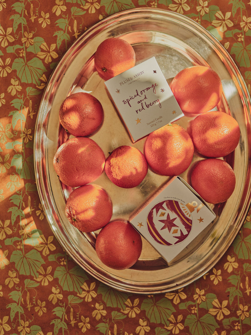 Spiced Orange & Red Berry Candle