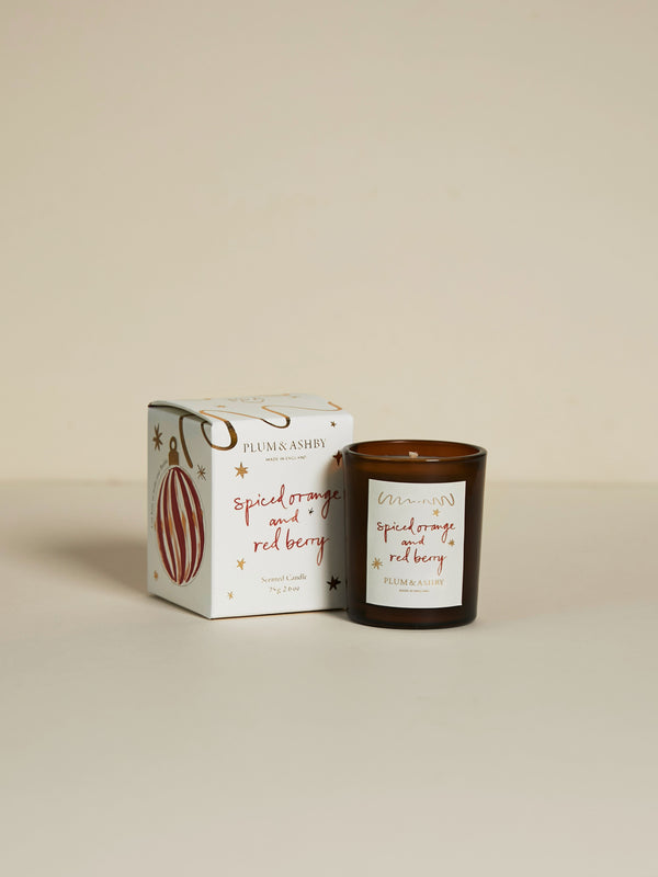 Spiced Orange & Red Berry Votive