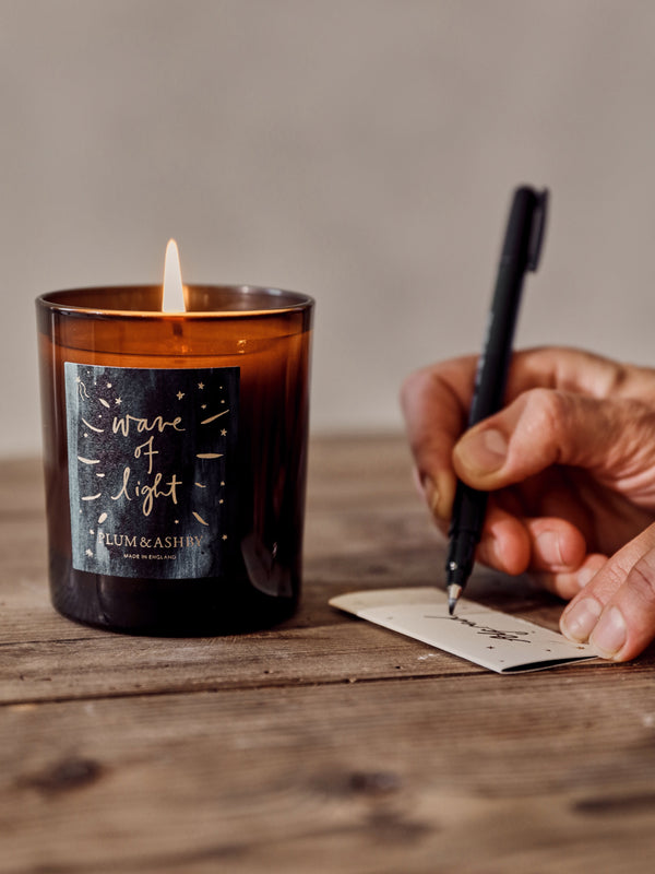 Tommy's Night Sky Wave of Light Candle