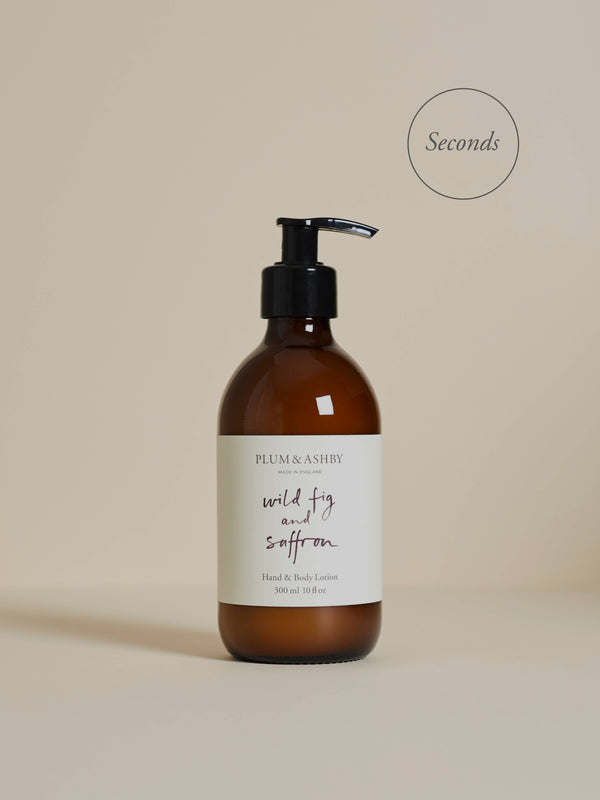 Wild Fig & Saffron Hand & Body Lotion - Seconds