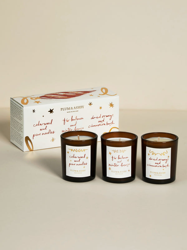 Winter Votive Set