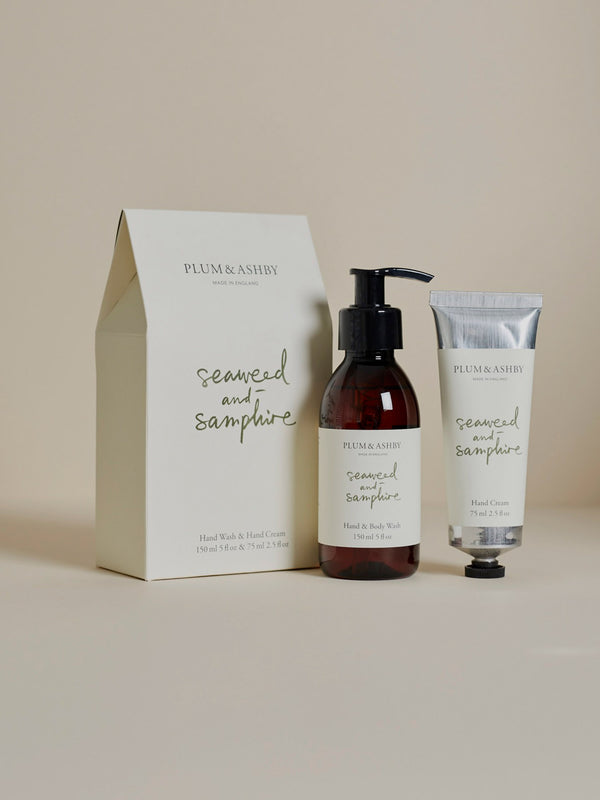 Seaweed & Samphire Wash and Hand Cream Duo Gift Set