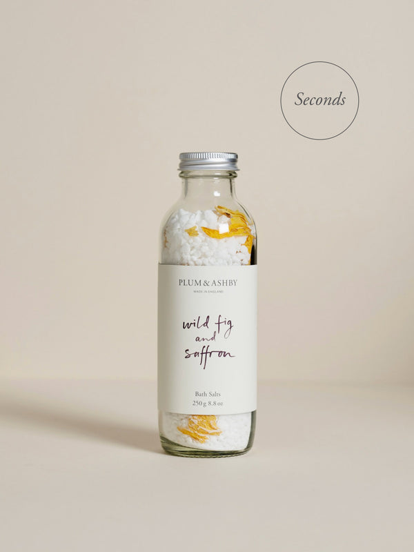 Wild Fig & Saffron Bath Salts (Seconds)